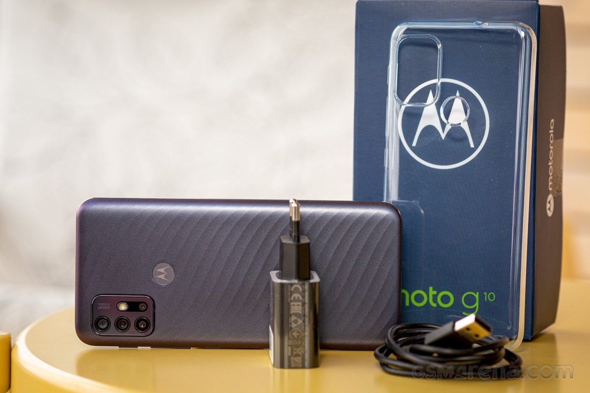  Motorola Moto G10 на рассмотрении 