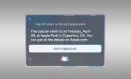  Следующее мероприятие Apple займет место e 20 апреля Siri сообщает 