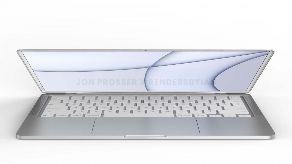  Предстоящие рендеры MacBook / MacBook Air демонстрируют совершенно новый плоский дизайн в нескольких цветах 