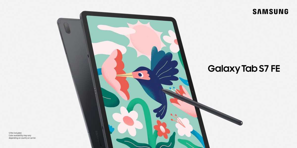  Samsung Galaxy Tab S7 FE прибывает в США 5 августа в версиях Wi-Fi и 5G 