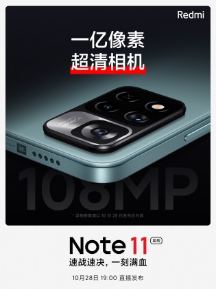 Сведения о камере серии Xiaomi Redmi Note 11 