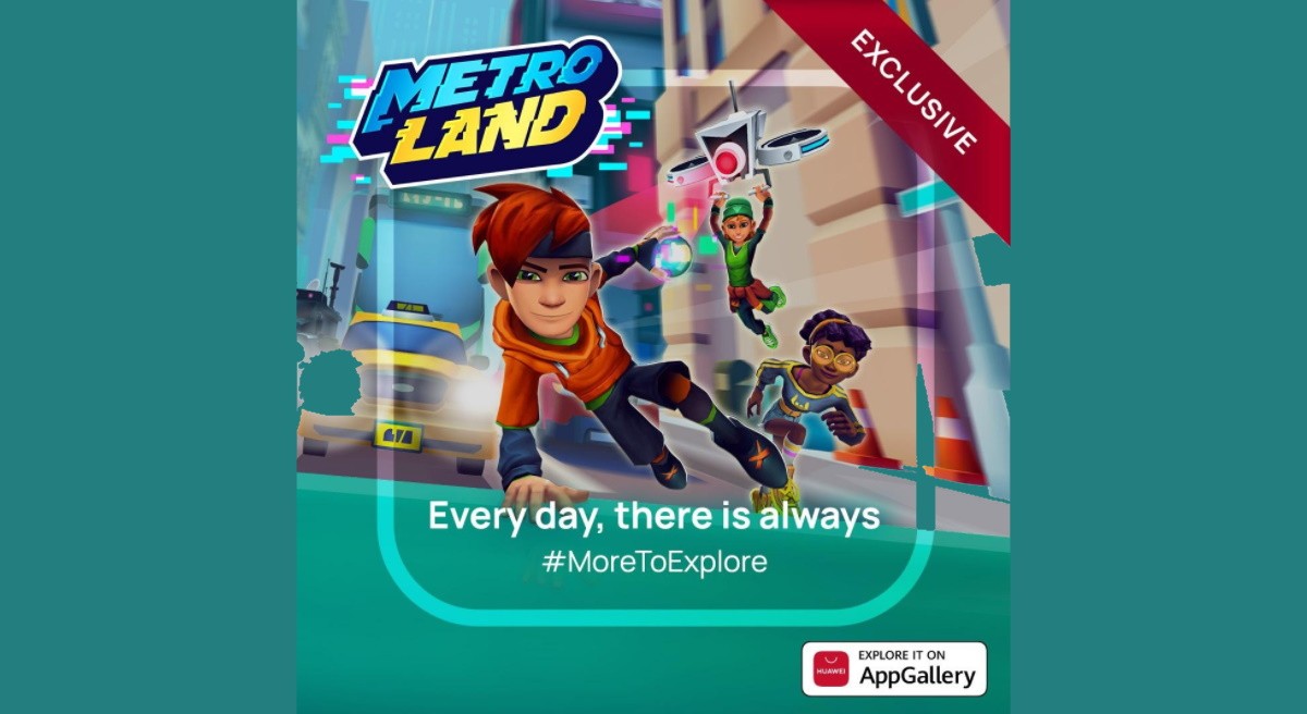 Производитель Subway Surfers запускает игру MetroLand исключительно в Huawei AppGallery